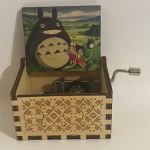 My Neighbor Totoro Small Wooden Music Box